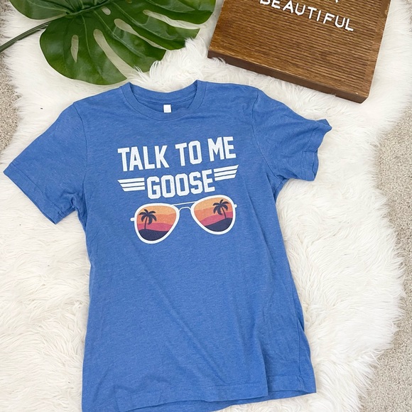 Top Gun Talk to Me Goose Graphic Tee - Picture 3 of 6
